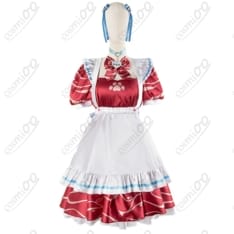 赤見かるび メイド服 コスプレ衣装｜バーチャル配信者風 高再現・快適設計