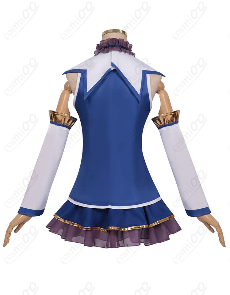 アクア コスプレ衣装 背面のデザイン、背中の細部まで忠実に再現。