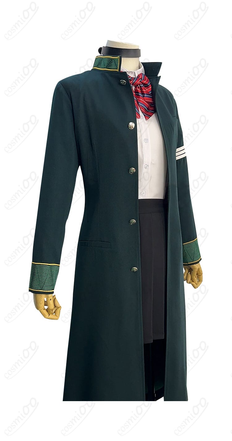 ウィンブレ 椿野佑 制服 コスプレ衣装の側面デザインと装飾詳細。