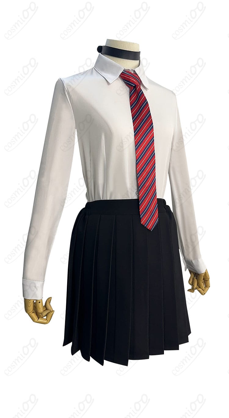 ウィンブレ 椿野佑 制服 コスプレ衣装のスカートとインナーシャツのデザインを詳細に表示。