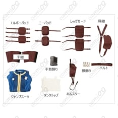 フォールアウト ルーシー・マクレーン コスプレ衣装 フルセット・オーダー対応 - 7枚目の画像（サムネイル）