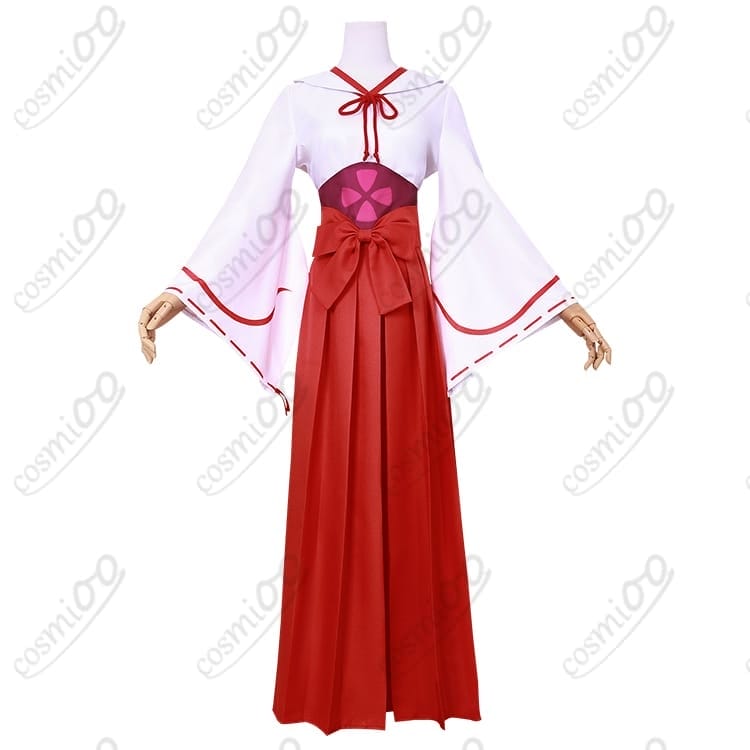 転生したらスライムだった件 シュナ巫女風コスプレ衣装 高再現・上品可憐 - 1枚目の画像