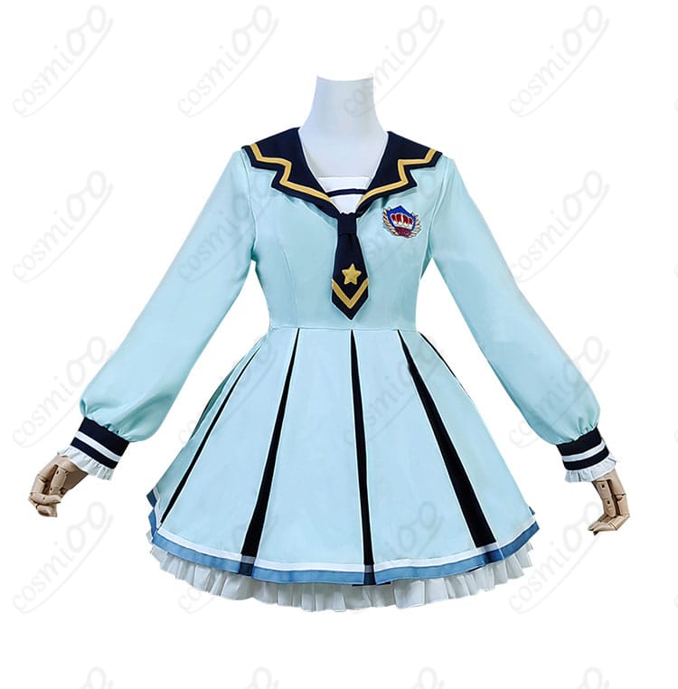 「アイカツ！ 桜庭ローラ コスプレ衣装 四ツ星学園 制服。正面から見たデザイン、リアルな再現度と美しい仕上がり。」