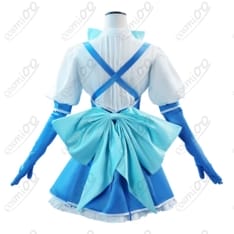 『魔法少女にあこがれて』水神小夜コスプレ｜凛と清楚な青の高再現ワンピース - 3枚目の画像（サムネイル）