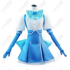 『魔法少女にあこがれて』水神小夜コスプレ｜凛と清楚な青の高再現ワンピース - 1枚目の画像（サムネイル）