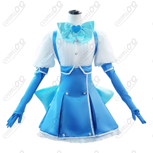『魔法少女にあこがれて』水神小夜コスプレ｜凛と清楚な青の高再現ワンピース