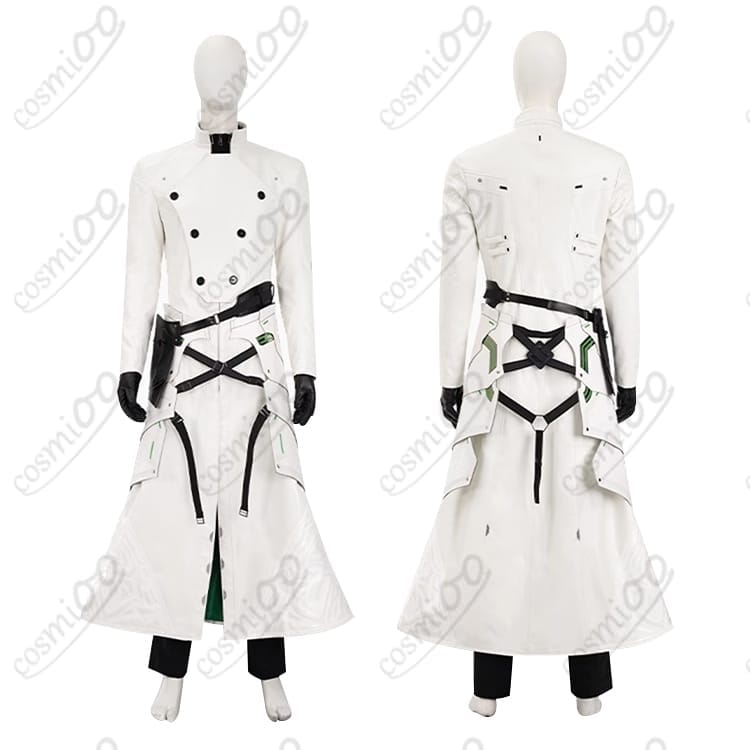 エバークライシス版 セフィロス コスプレ衣装｜黒コートと片肩アーマー完全再現 - 4枚目の画像