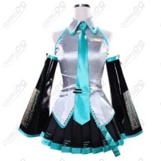 初音ミク 初期衣装コスプレ｜高再現・快適素材・ステージ映え - 1枚目の画像（サムネイル）