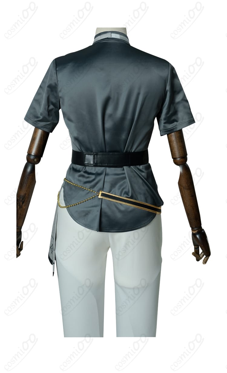 内搭短袖背面装飾ディテール、衣服の背面装飾が細部まで忠実【コスプレ衣装】。