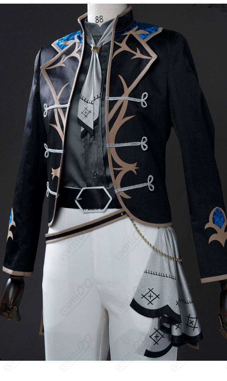 服装装飾の詳細 - Edenユニットコスプレ衣装の装飾部分。細かい刺繍やパターンが美しく再現されています。