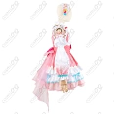 ホロライブ さくらみこ 正月振袖コスプレ 桜モチーフ高再現フルセット - 4枚目の画像（サムネイル）