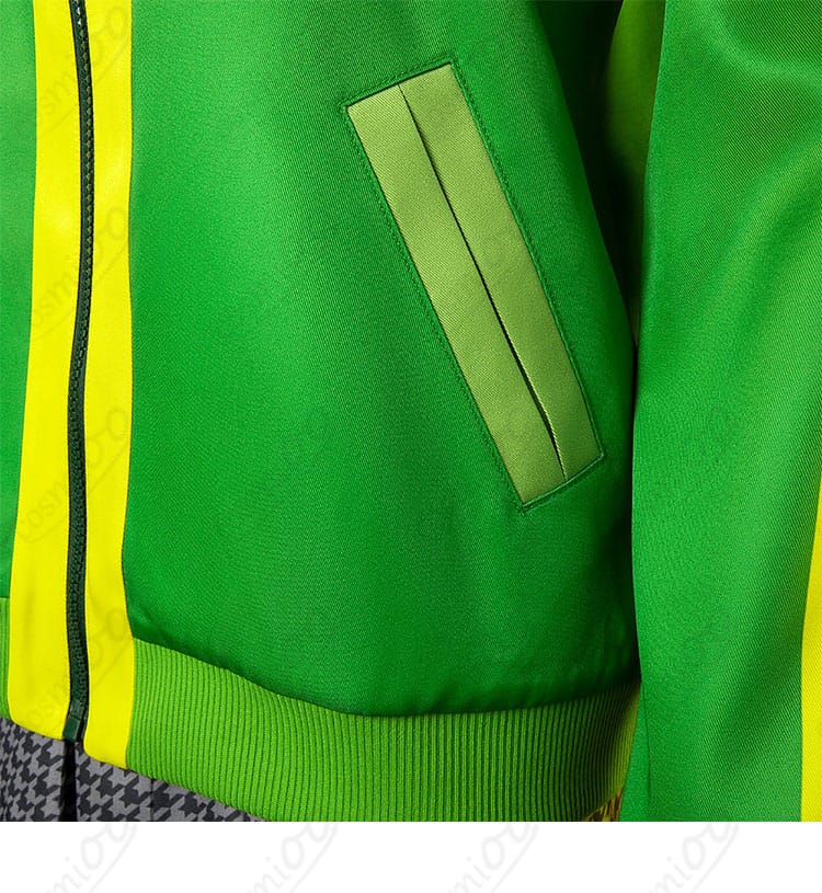 里中千枝 コスプレ衣装 夏服の衣袋装飾のディテール