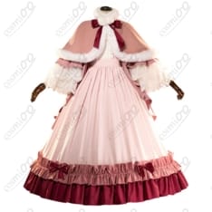 GOSICK ヴィクトリカ・ド・ブロワ コスプレ衣装｜黒ゴス×白フリル高再現デザイン - 1枚目の画像（サムネイル）
