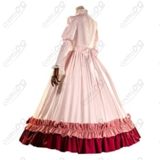 GOSICK ヴィクトリカ・ド・ブロワ コスプレ衣装｜黒ゴス×白フリル高再現デザイン - 6枚目の画像（サムネイル）