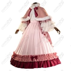 GOSICK ヴィクトリカ・ド・ブロワ コスプレ衣装｜黒ゴス×白フリル高再現デザイン - 2枚目の画像（サムネイル）