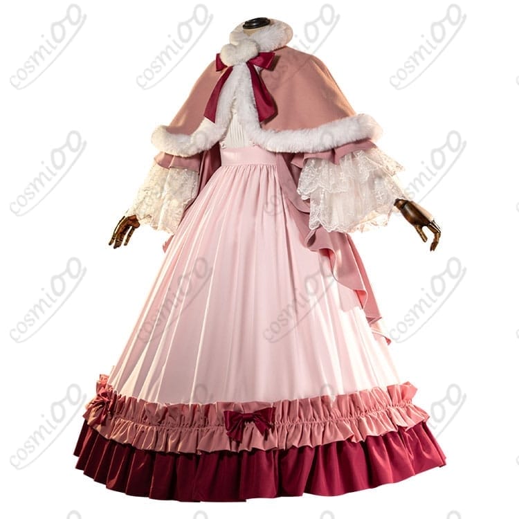 GOSICK ヴィクトリカ・ド・ブロワ コスプレ衣装｜黒ゴス×白フリル高再現デザイン - 2枚目の画像