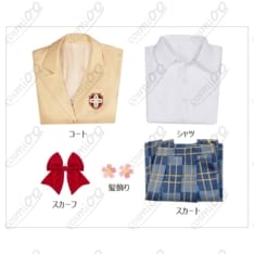 とある魔術の禁書目録 御坂美琴 冬制服コスプレ 高再現・常盤台中学フルセット - 6枚目の画像（サムネイル）