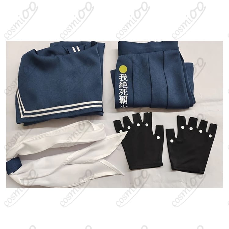 ブルーアーカイブ風スケバンＳＭＧセーラー服｜高再現・オーダーメイド対応 - 4枚目の画像