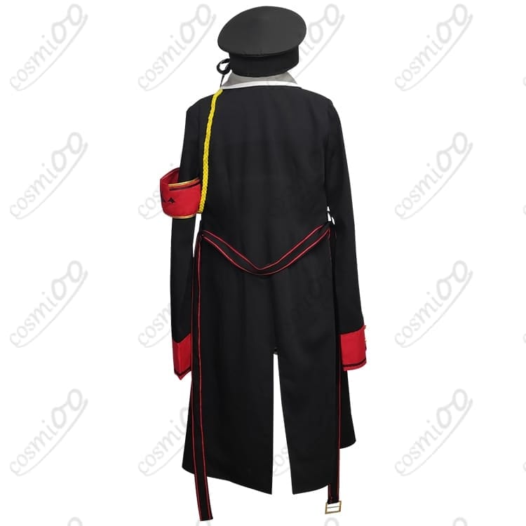 ブルーアーカイブ 丹花イバラ コスプレ衣装 高品質 フルセット 和装モチーフの赤黒デザイン - 3枚目の画像