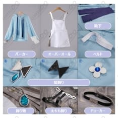 ぶいすぽっ！『紡木こかげ』コスプレ衣装 – 制服風×ストリート 高再現フルセット - 6枚目の画像（サムネイル）