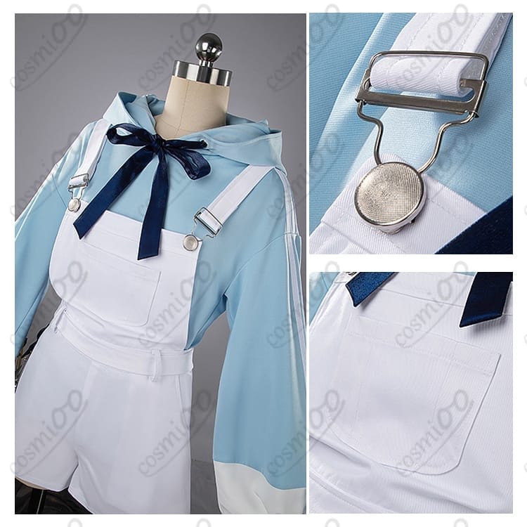 ぶいすぽっ！『紡木こかげ』コスプレ衣装 – 制服風×ストリート 高再現フルセット - 4枚目の画像