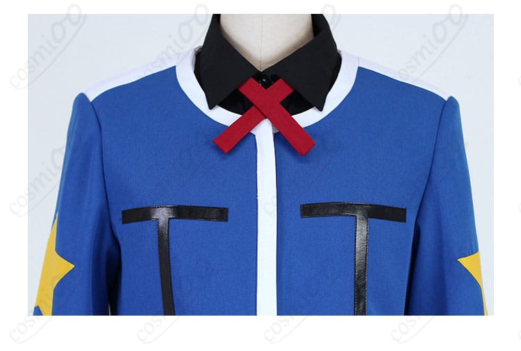 花嵐エリ コスプレ衣装 服装の襟装飾ディテール｜アプリモンスターズ コスプレ衣装