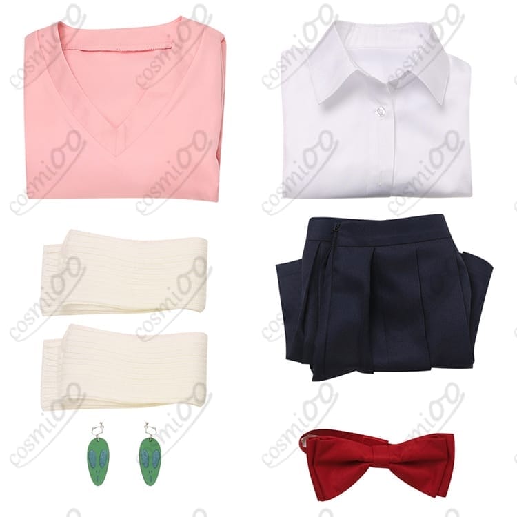 ダンダダン『綾瀬桃』コスプレ衣装 女子高生制服 高品質・高再現・フルセット - 6枚目の画像