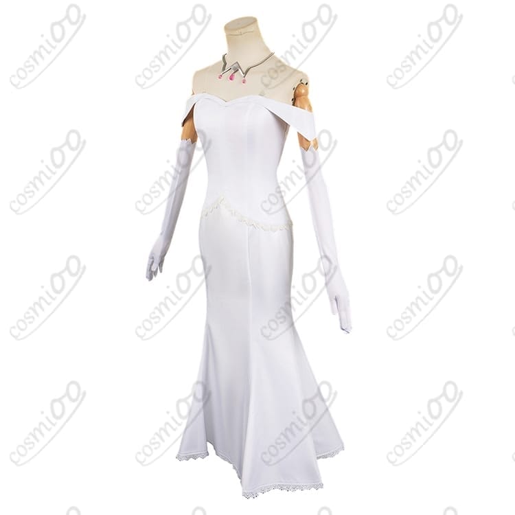 リゼロ エミリア 私服風白ワンピース 高品質コスプレ｜清楚で凛とした装い - 3枚目の画像