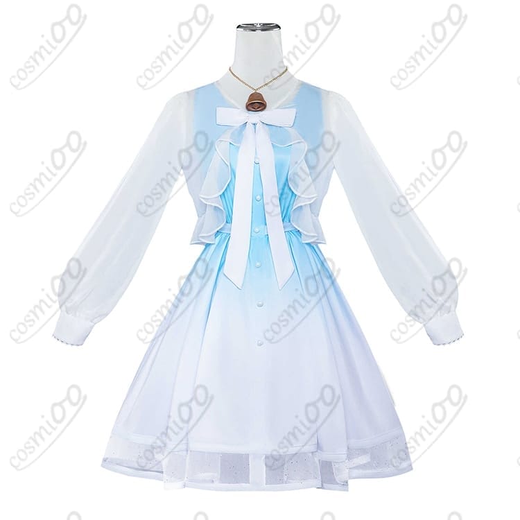 原神 甘雨 公式コラボワンピース｜清楚上品、日常もイベントも高再現・送料無料 - 1枚目の画像