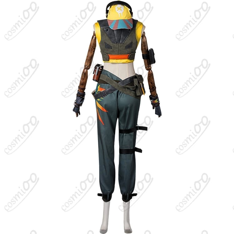 VALORANT レイズ コスプレ衣装 高品質 フルセット 戦闘服 - 4枚目の画像