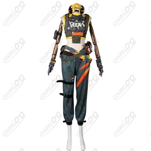 VALORANT レイズ コスプレ衣装 高品質 フルセット 戦闘服
