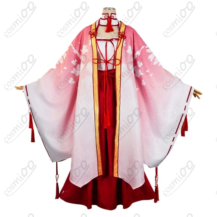 千恋＊万花 朝武芳乃 コスプレ衣装｜清楚な巫女装束 高品質フルセット - 1枚目の画像