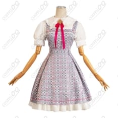 真愛の百合は赤く染まる 本庄真奈美/神崎愛実 コスプレ 私服風サロペットスカート
