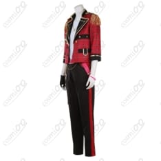 あんスタ「衣更真緒」コスプレ衣装 青ブレザー×赤チェック忠実再現 - 3枚目の画像（サムネイル）