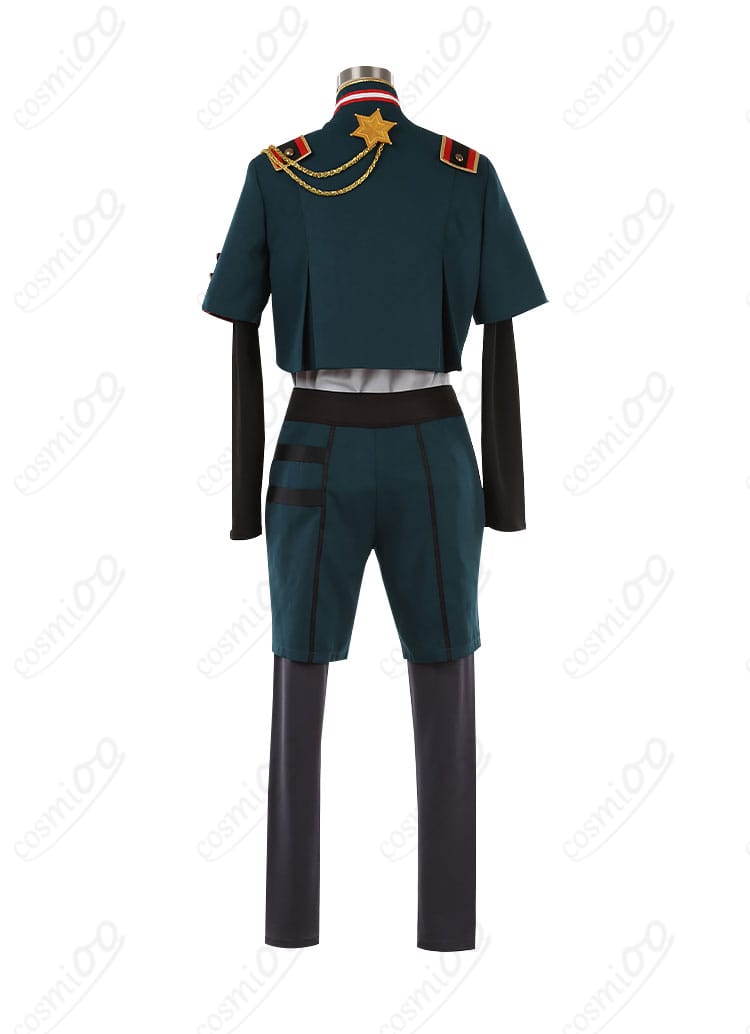 桜河こはくコスプレ衣装の背面画像、ディテールにこだわったデザイン