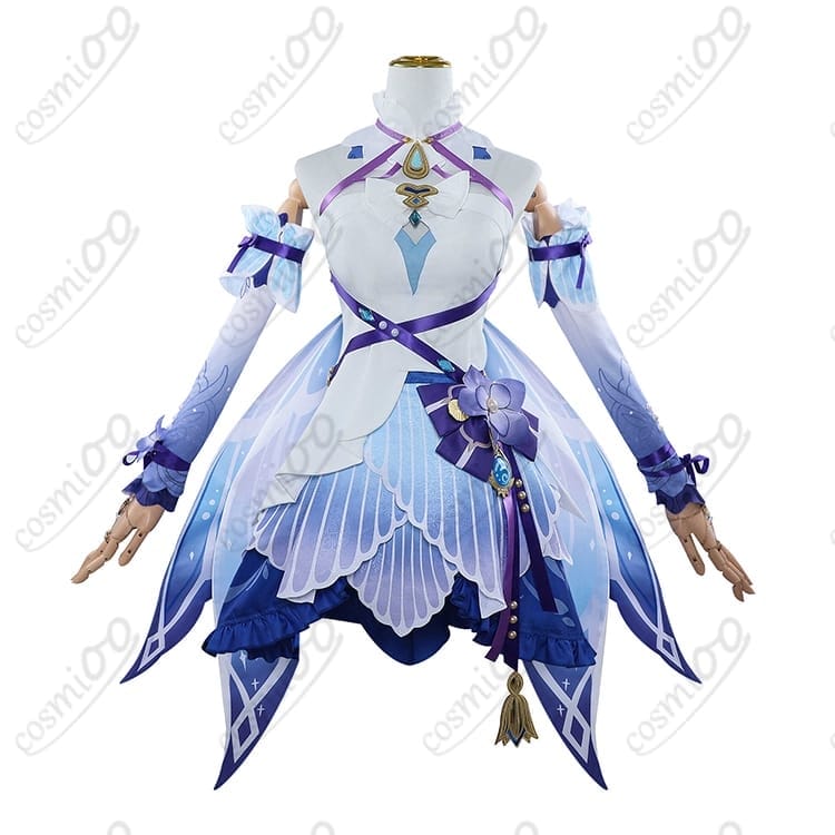 原神 ニィロウ 東風はこぶ花の吐息 コスプレ衣装 高品質・フルセット・優雅に再現 - 1枚目の画像