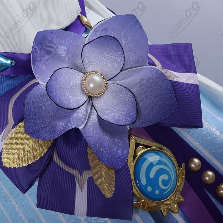 原神 ニィロウ 東風はこぶ花の吐息 コスプレ衣装 高品質・フルセット・優雅に再現 - 5枚目の画像