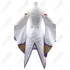 リゼロ エミリア コスプレ衣装 通常衣装 透湿・軽量 高再現デザイン - 2枚目の画像（サムネイル）