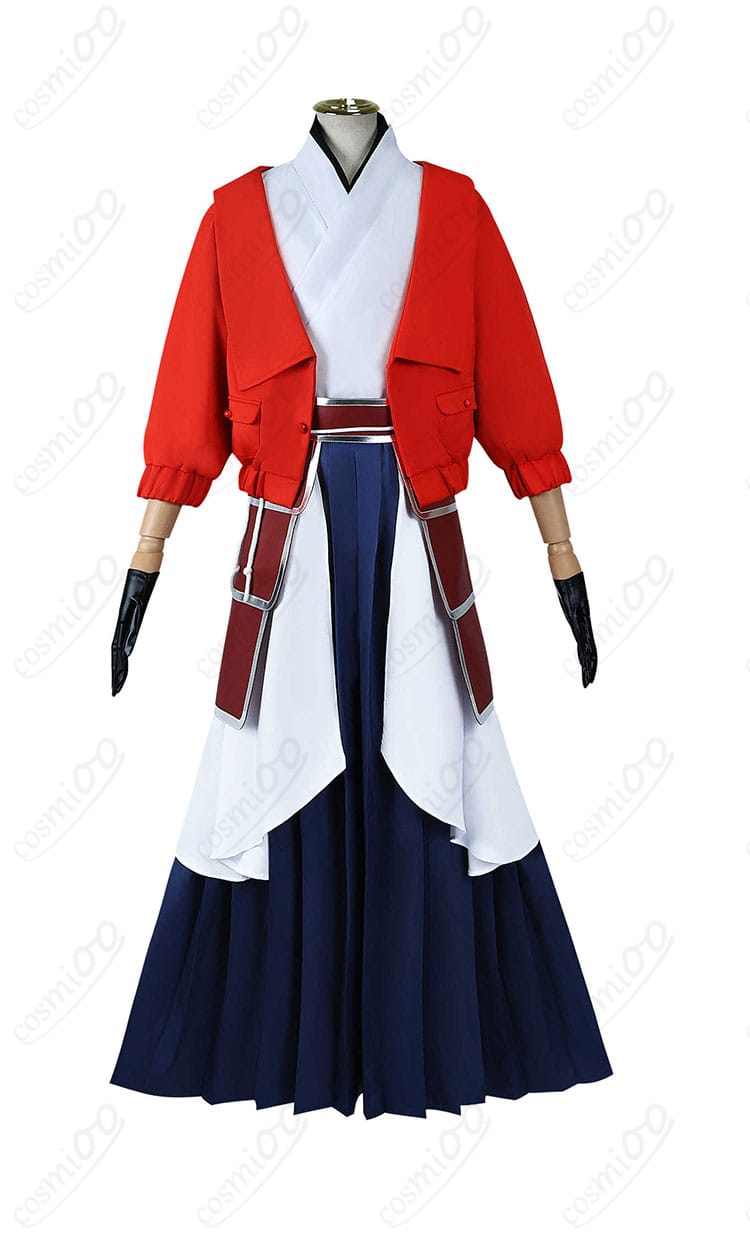 姫川大輝のコスプレ衣装の正面ビュー。忠実に再現されたデザインが魅力。