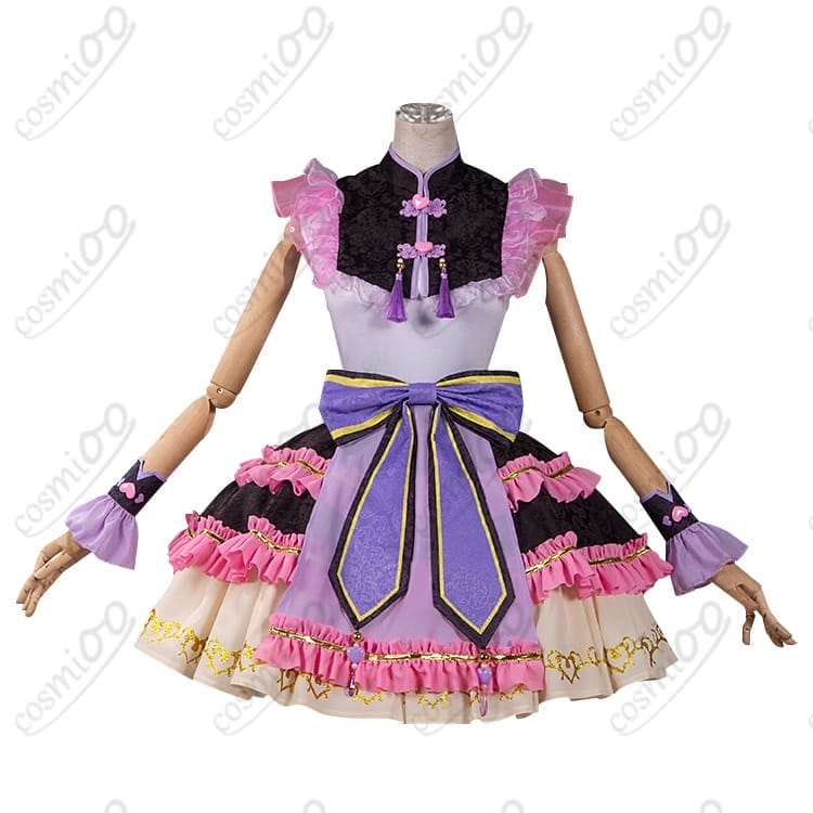 アイドルランドプリパラ 真中らぁら チャイナゴシックコーデ 高再現・フルセット - 1枚目の画像