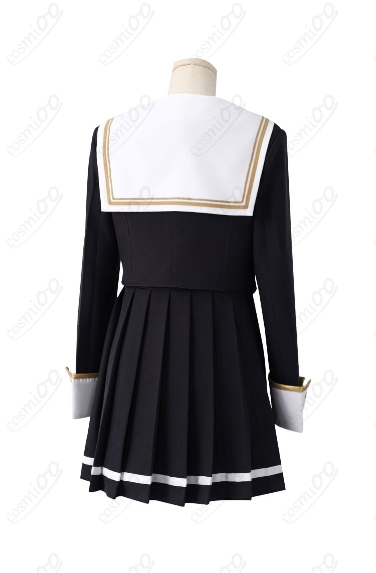 アリサ・ミハイロヴナ・九条 コスプレ衣装 背面図 制服の後ろ姿も完璧に再現。イベントや撮影に最適です。
