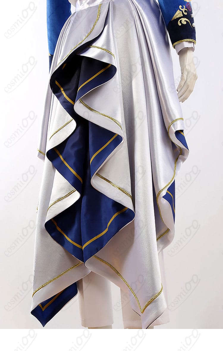 あんさんぶるスターズ！！ 朔間零 コスプレ衣装の衣裳の裾部分の装飾。細部まで丁寧に作り込まれたデザイン。