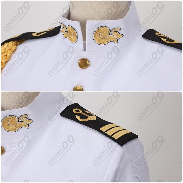 FGOアーケード ネモ コスプレ衣装 白紺艦長制服 高再現・清潔感・フルセット - 3枚目の画像