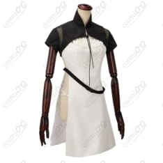 FF14 ミコッテ 旧式軍装（医）コスプレ衣装 黒基調のヒーラー風デザイン - 2枚目の画像（サムネイル）
