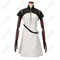 FF14 ミコッテ 旧式軍装（医）コスプレ衣装 黒基調のヒーラー風デザイン - 1枚目の画像（サムネイル）