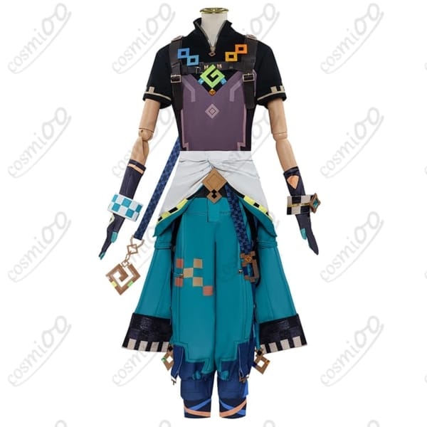 原神 キィニチ コスプレ衣装 高品質 フルセット 勇ましさ映えるクールデザイン