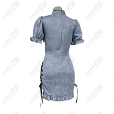 FAIRY TAIL ジュビア・ロクサー コスプレ衣装 チャイナ服風 髪飾り付き - 3枚目の画像（サムネイル）