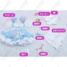 初音ミク夢かわプリンセスコスプレ衣装｜パステル×フリルの姫系アレンジ - 4枚目の画像（サムネイル）