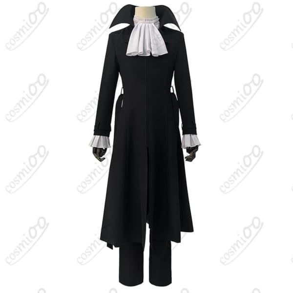 文豪ストレイドッグス『芥川龍之介』コスプレ衣装｜黒コート裂け裾まで高再現