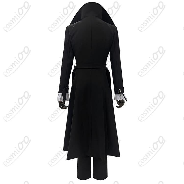 文豪ストレイドッグス『芥川龍之介』コスプレ衣装｜黒コート裂け裾まで高再現 - 2枚目の画像